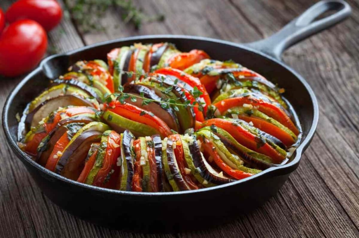 Ratatouille platillo.