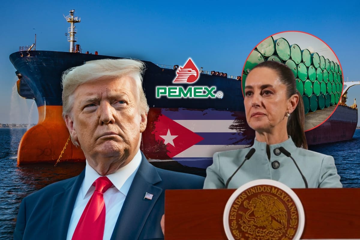 Mientras Sheinbaum pedía a la ONU una solución pacífica a la crisis entre EEUU y Venezuela, estaba enviando 80 mil barriles de petróleo a Cuba en dos buques con bandera de Liberia, lo que alertó a congresistas estadounidenses, quienes señalaron una “clara” violación al T-MEC