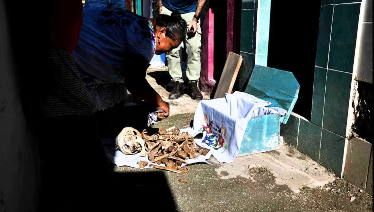 El ritual maya que mantiene viva la memoria de los difuntos en Pomuch, Campeche.