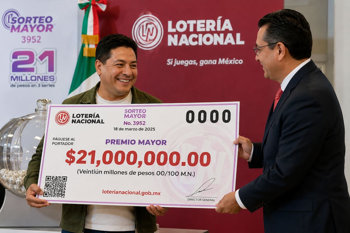 Ganar la lotería o un sorteo en México tiene precio: SAT puede retener un porcentaje del premio según el estado y el tipo de concurso