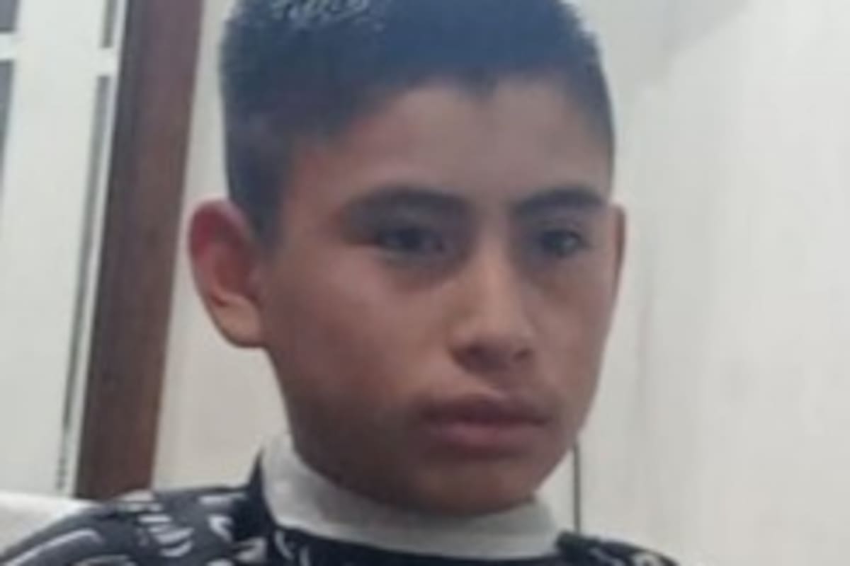 Se busca a Moisés Montaño Elizalde de 13 años de edad