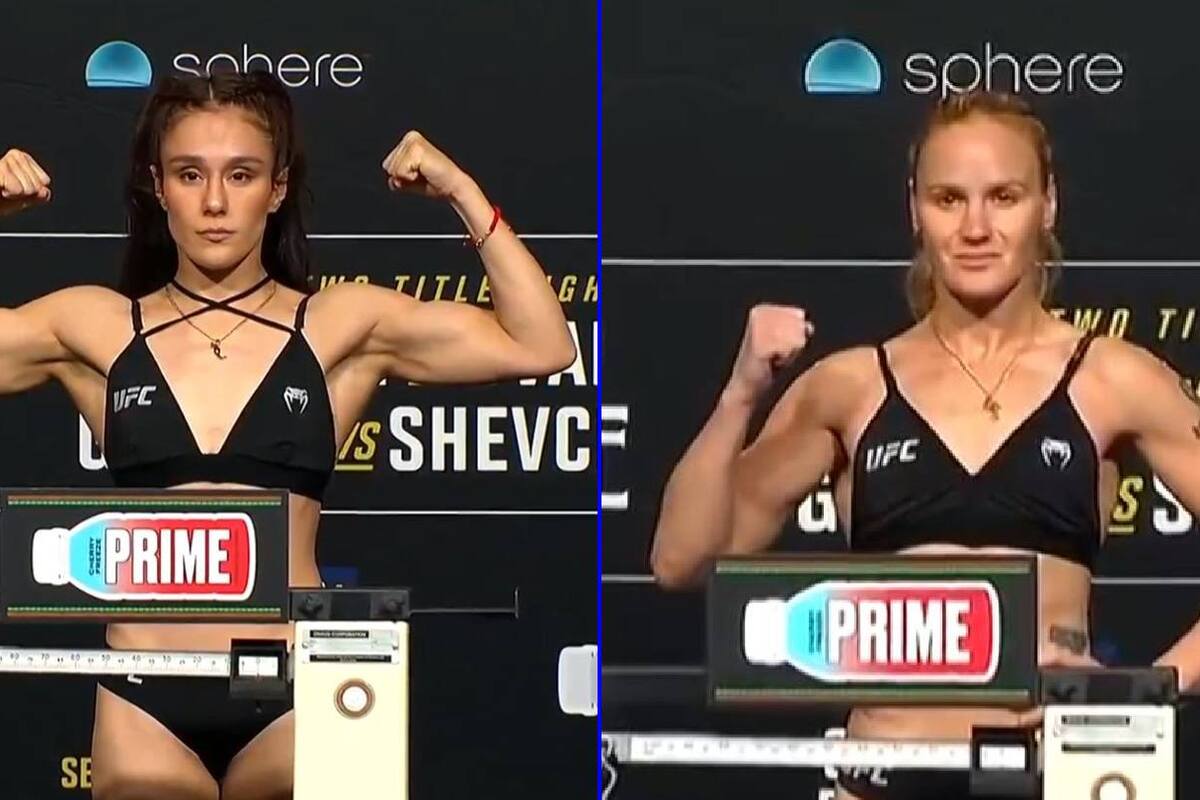 Alexa Grasso y Valentina Shevchenko cumplen con el peso; todo listo para UFC 306