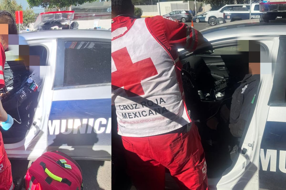 Policía municipal presenta complicaciones médicas en Zona Río de Tijuana