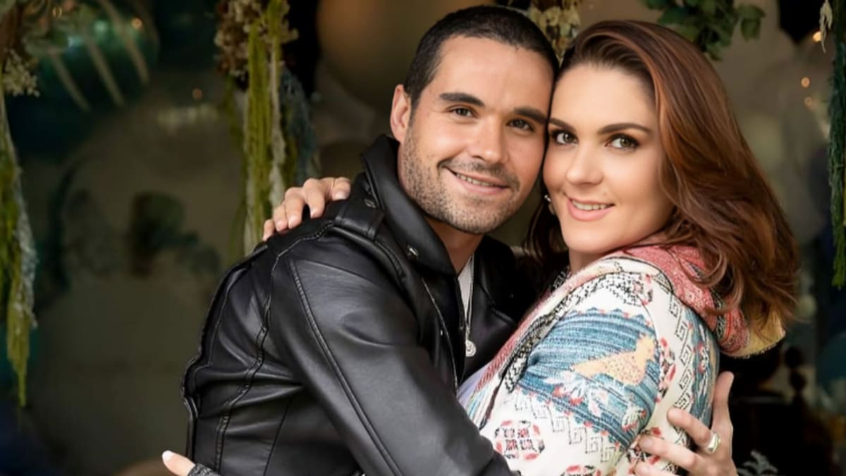 Eleazar Gómez y su hermana Zoraida