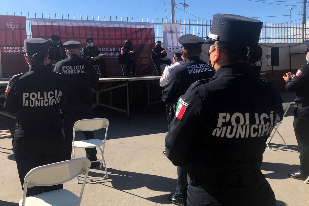Agentes de Rosarito no son dados de baja al reprobar exámenes de confianza por demandas
