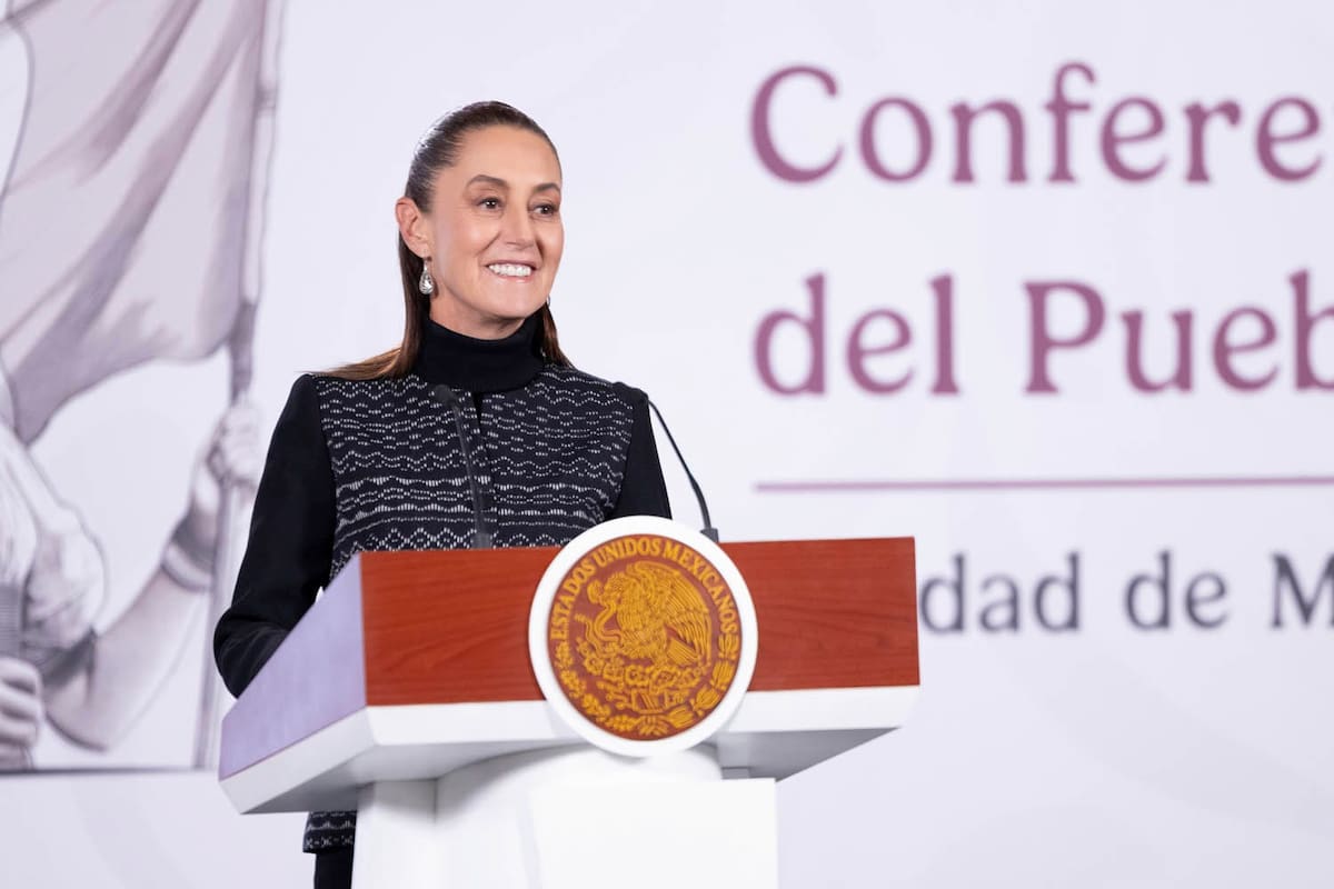 La presidenta Claudia Sheinbaum en su 'Conferencia del Pueblo' del 26 de enero del 2026. | Crédito: Presidencia