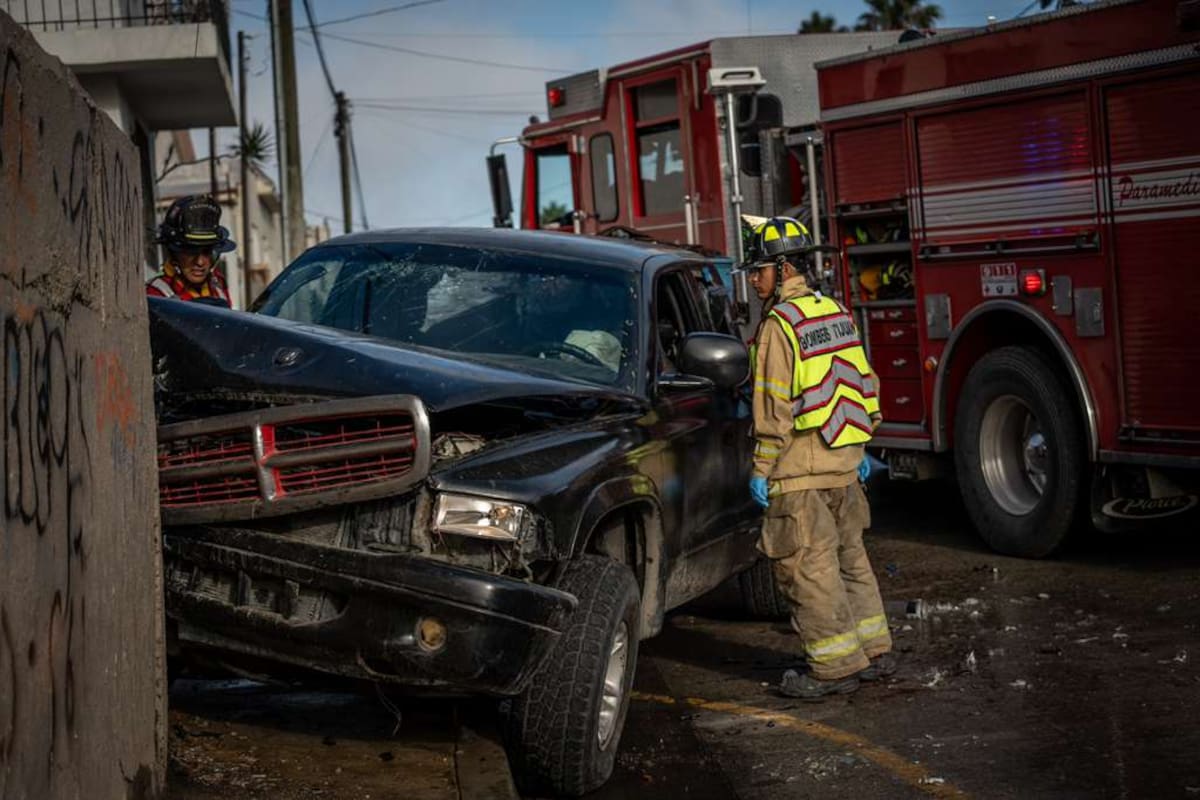 Accidente en Linda Vista deja a mujer lesionada