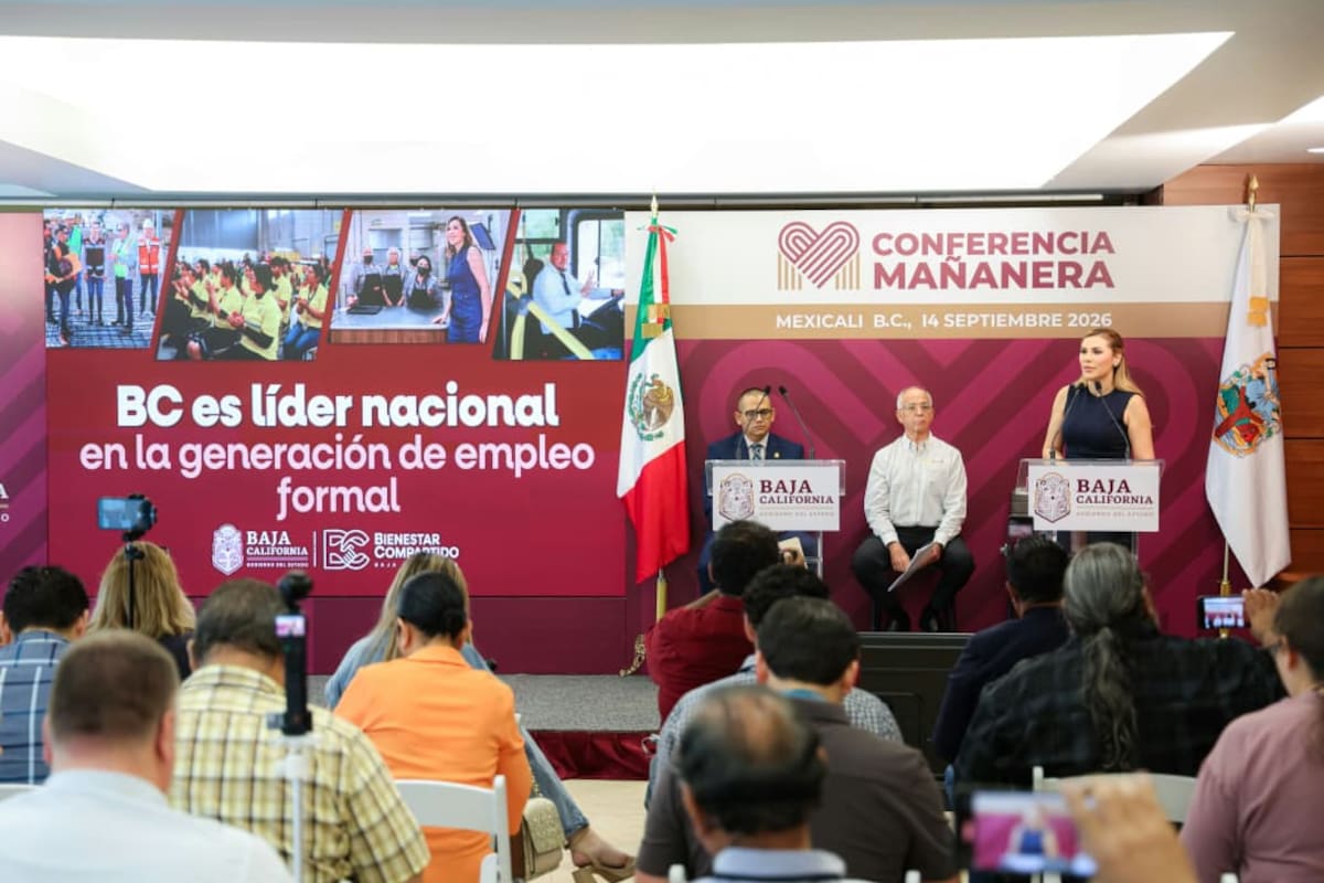 Baja California suma más de 112 mil empleos formales en 2026