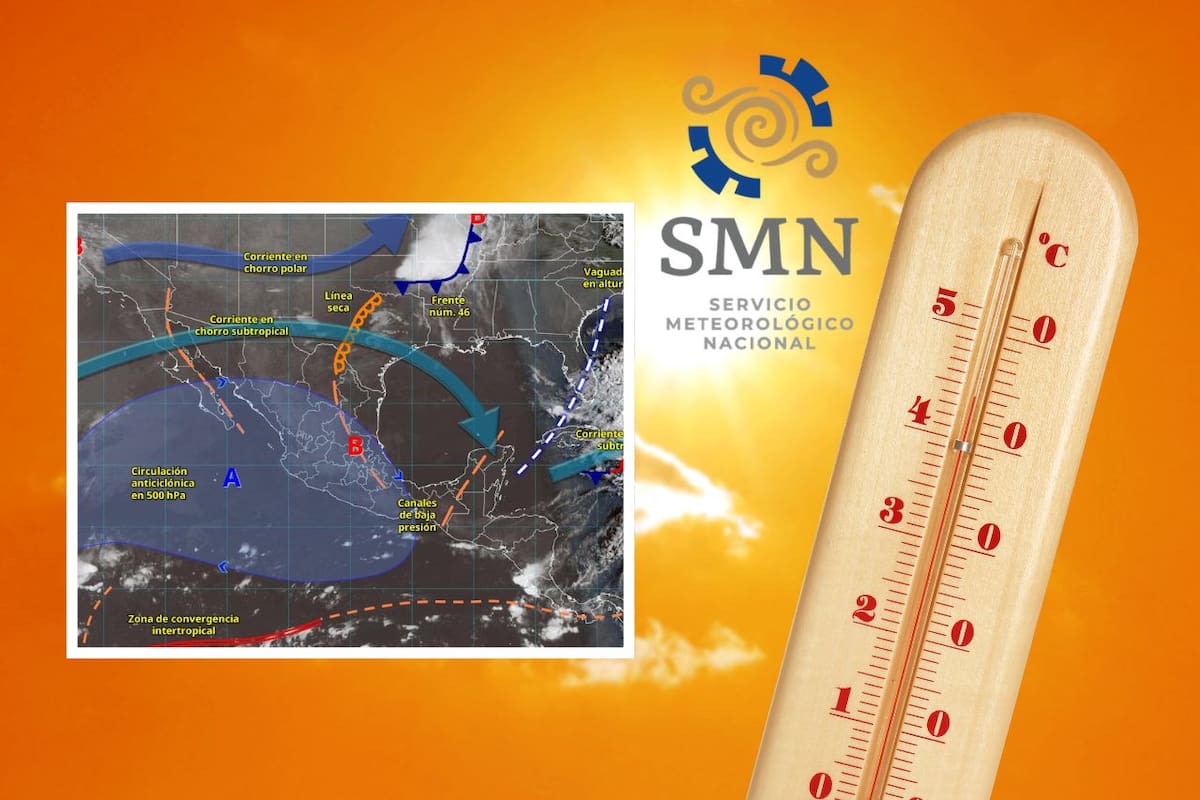 Clima hoy 24 de abril: chubascos en el sur y sureste, mientras continúa la onda de calor en gran parte de México