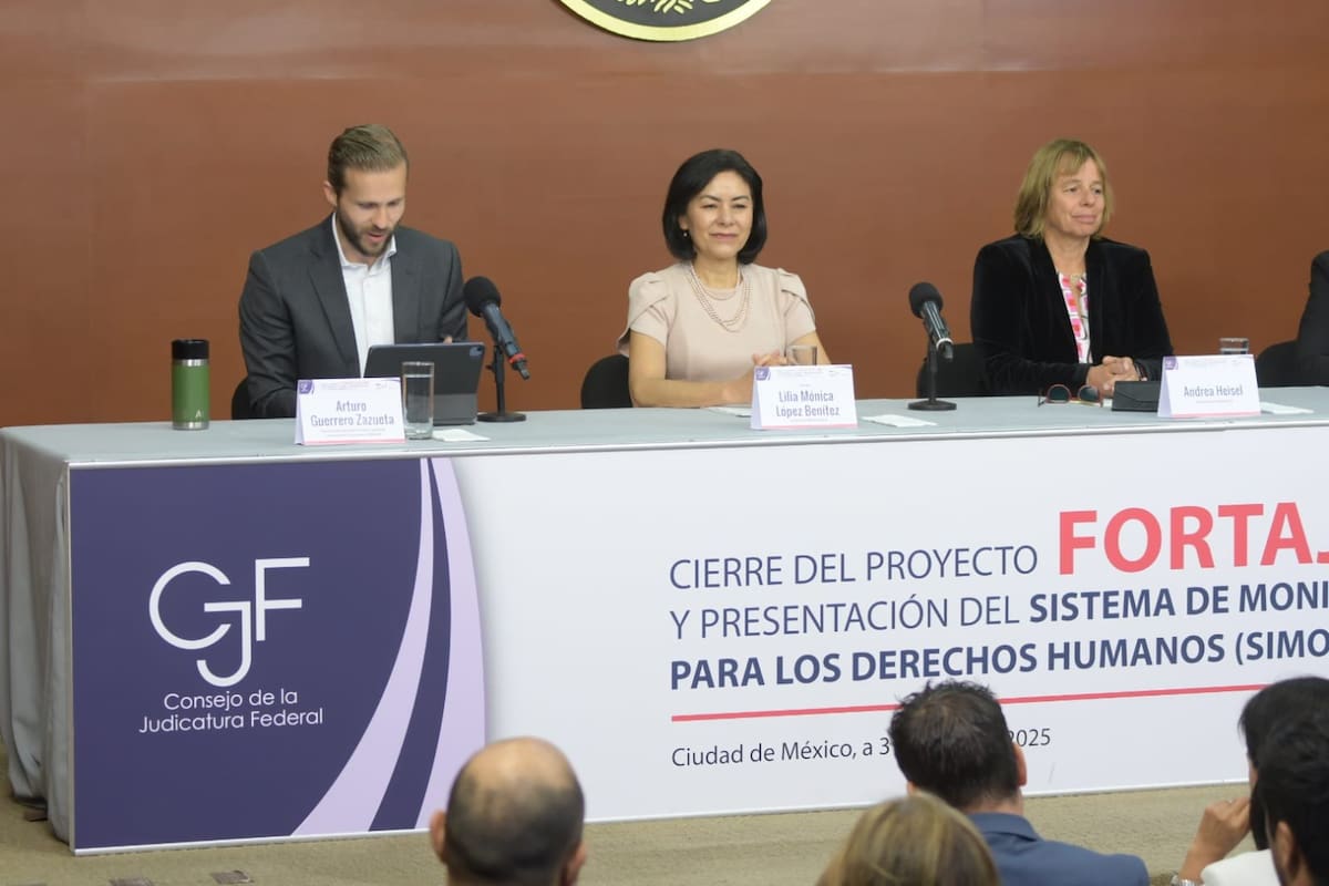 Lilia Mónica López Benítez renunció tras 36 años en el Poder Judicial. | Crédito: X @LMonicaLopezB