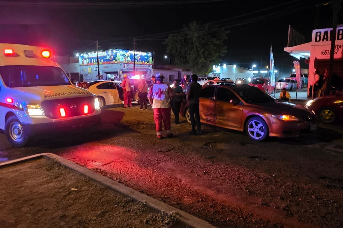 Adulta mayor resulta lesionada en choque en la 34 y Quintana Roo