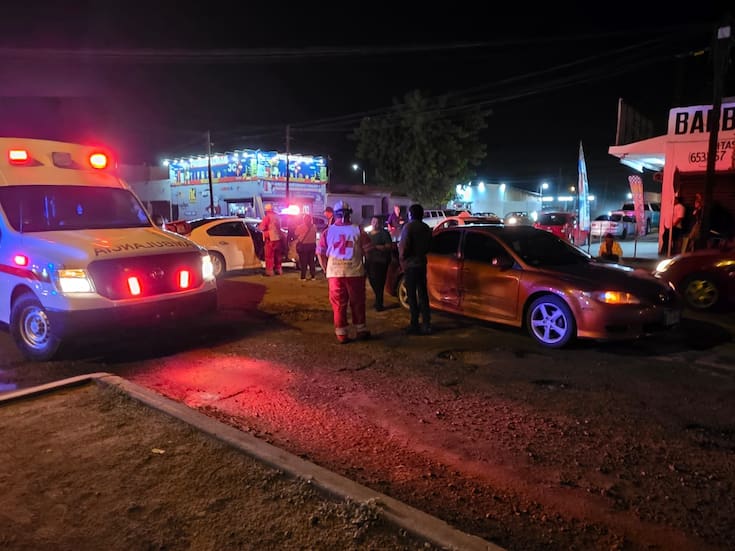 Adulta mayor resulta lesionada en choque en la 34 y Quintana Roo