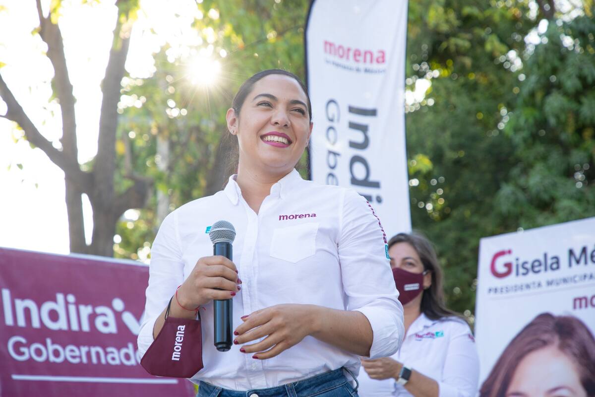 Candidata de Morena propone reducir las secretarías de Colima a la mitad