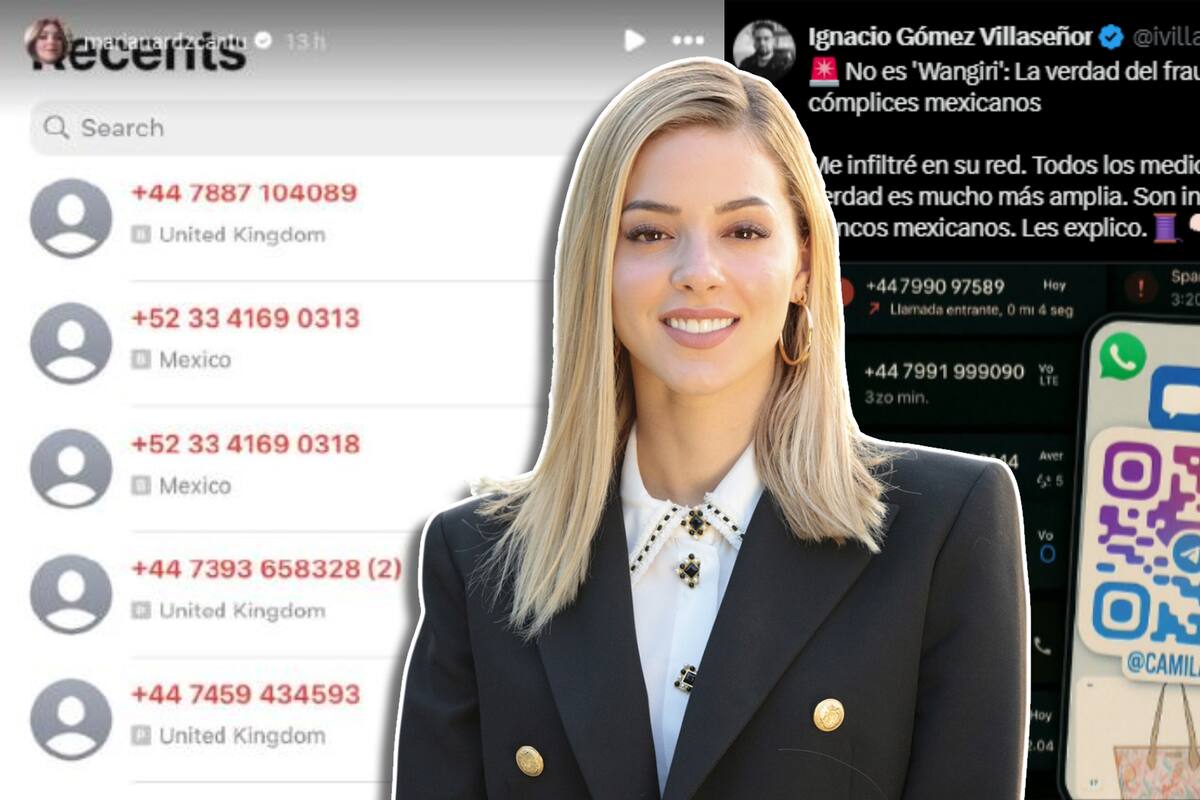 Mariana Rodríguez revela que intentaron estafarla con llamadas del Reino Unido