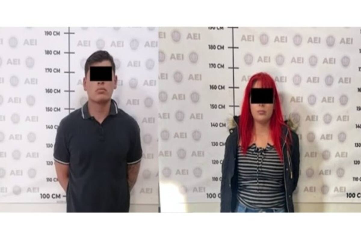 Pareja se atrinchera para evitar cateo y arresto en su casa