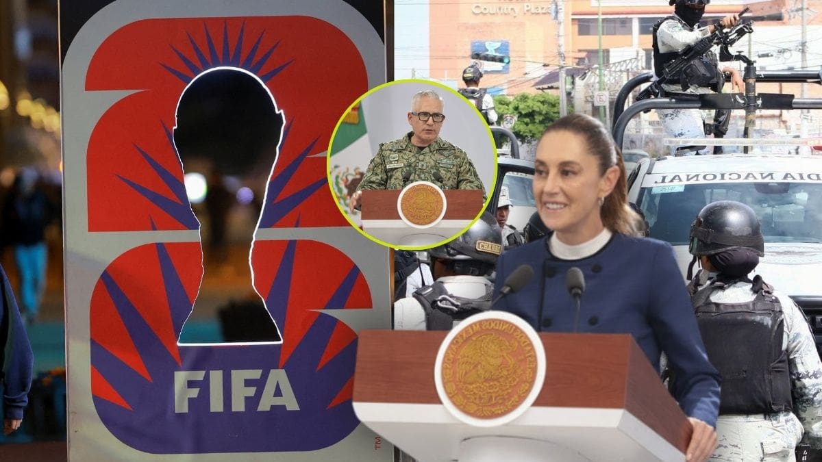 Gobierno de Sheinbaum activará plan de seguridad para el Mundial 2026: Habrán drones, helicópteros y aviones de combate en el espacio aéreo para mantener vigilancia en sedes de México