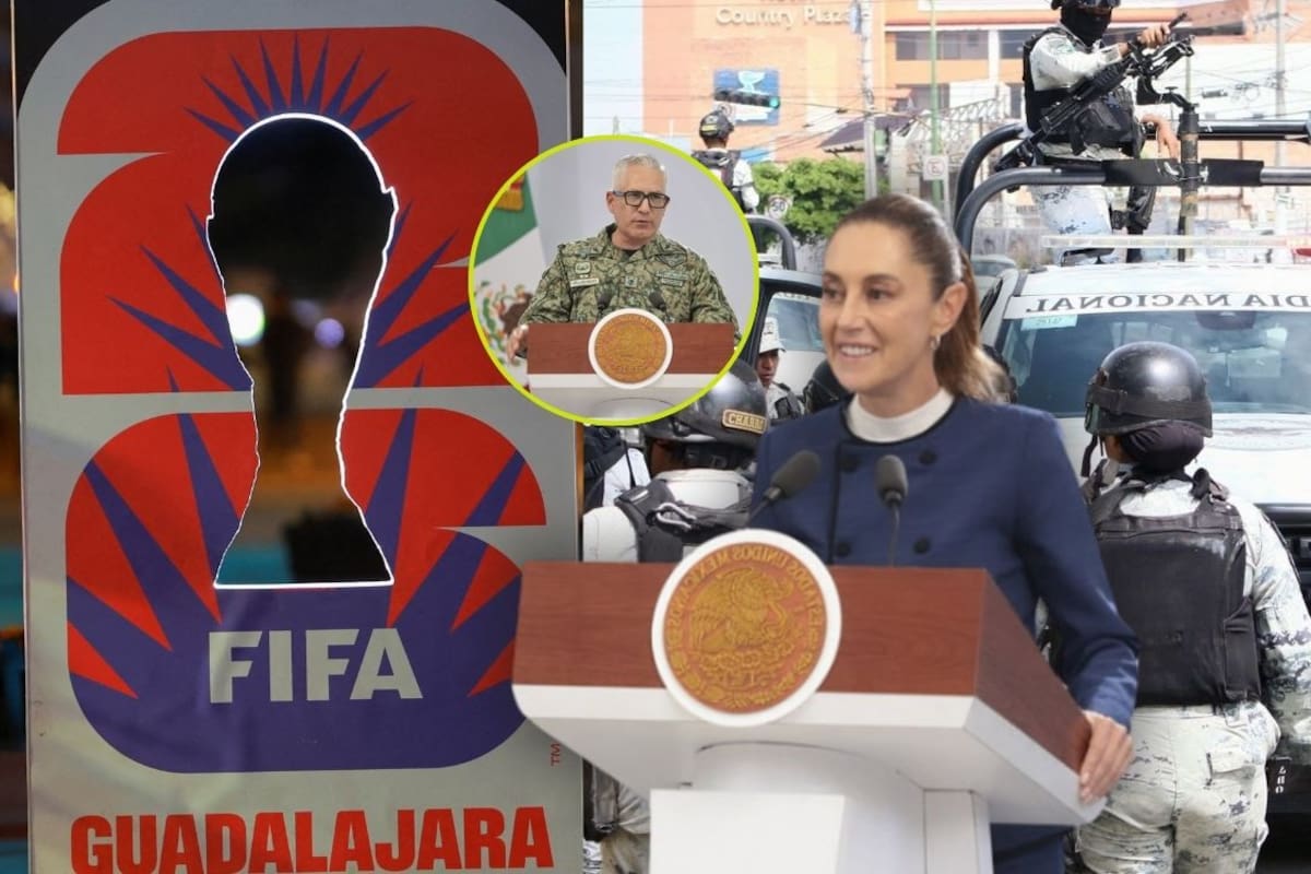 Gobierno de Sheinbaum activará plan de seguridad para el Mundial 2026: Habrán drones, helicópteros y aviones de combate en el espacio aéreo para mantener vigilancia en sedes de México