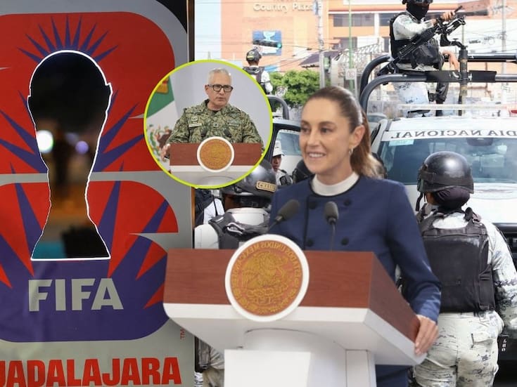 Gobierno de Sheinbaum activará plan de seguridad para el Mundial 2026: Habrán drones, helicópteros y aviones de combate en el espacio aéreo para mantener vigilancia en sedes de México