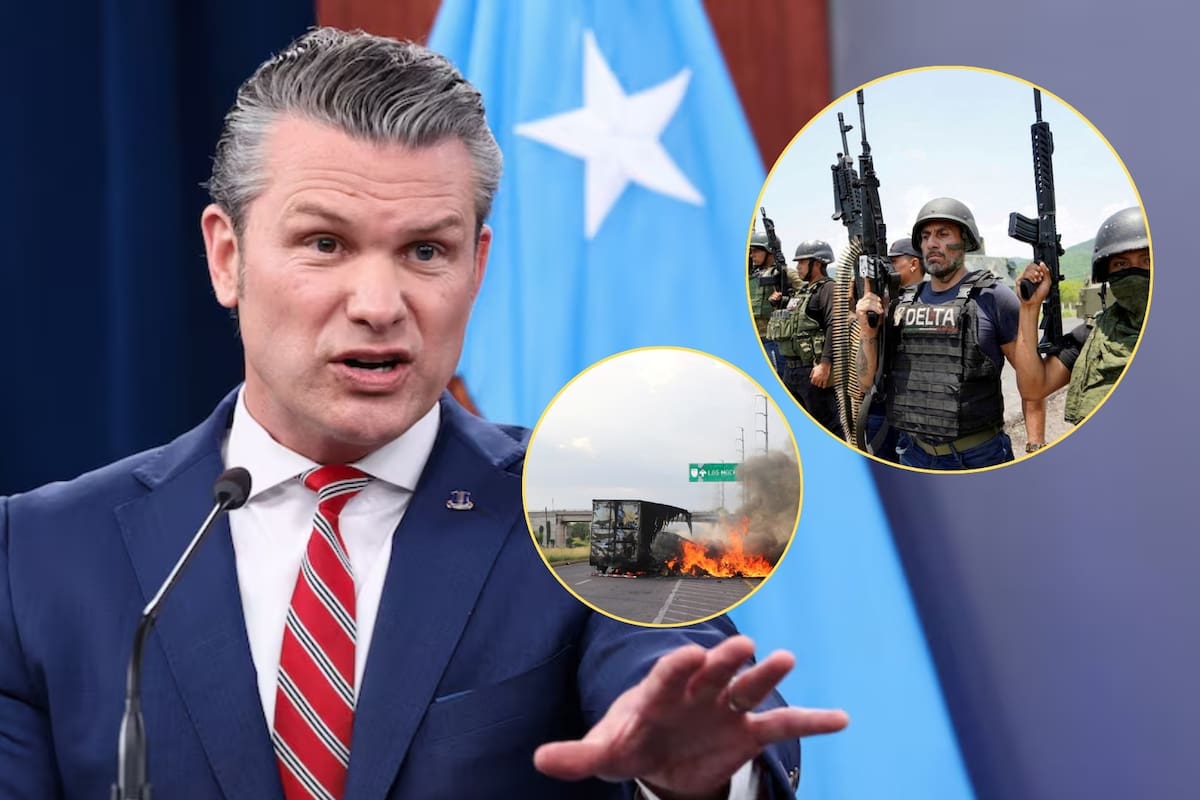“Vamos a la guerra contra los cárteles”: jefe del Pentágono anuncia ofensiva regional de Trump y México queda fuera de la alianza militar