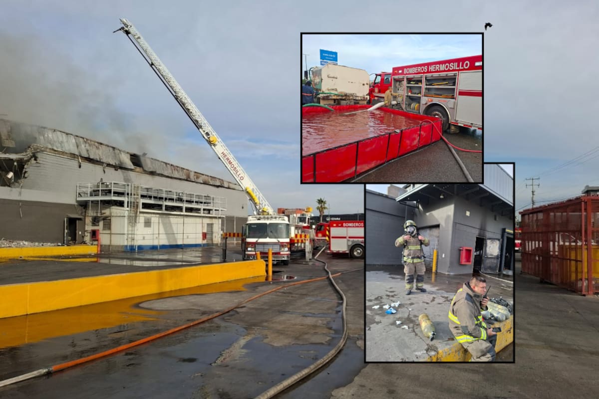 “Desplegamos personal de turno y descanso”: Sindicato de Bomberos explica cómo enfrentaron el incendio en Sam’s Club