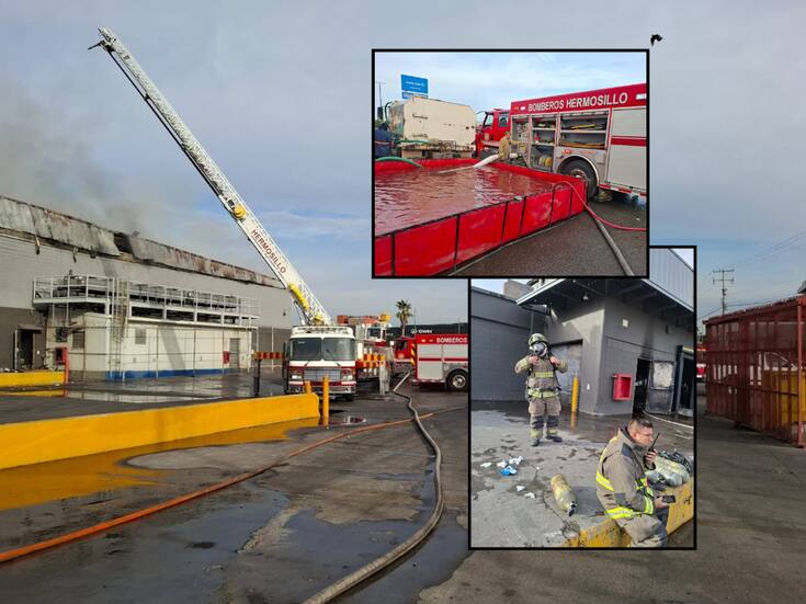 “Desplegamos personal de turno y descanso”: Sindicato de Bomberos explica cómo enfrentaron el incendio en Sam’s Club