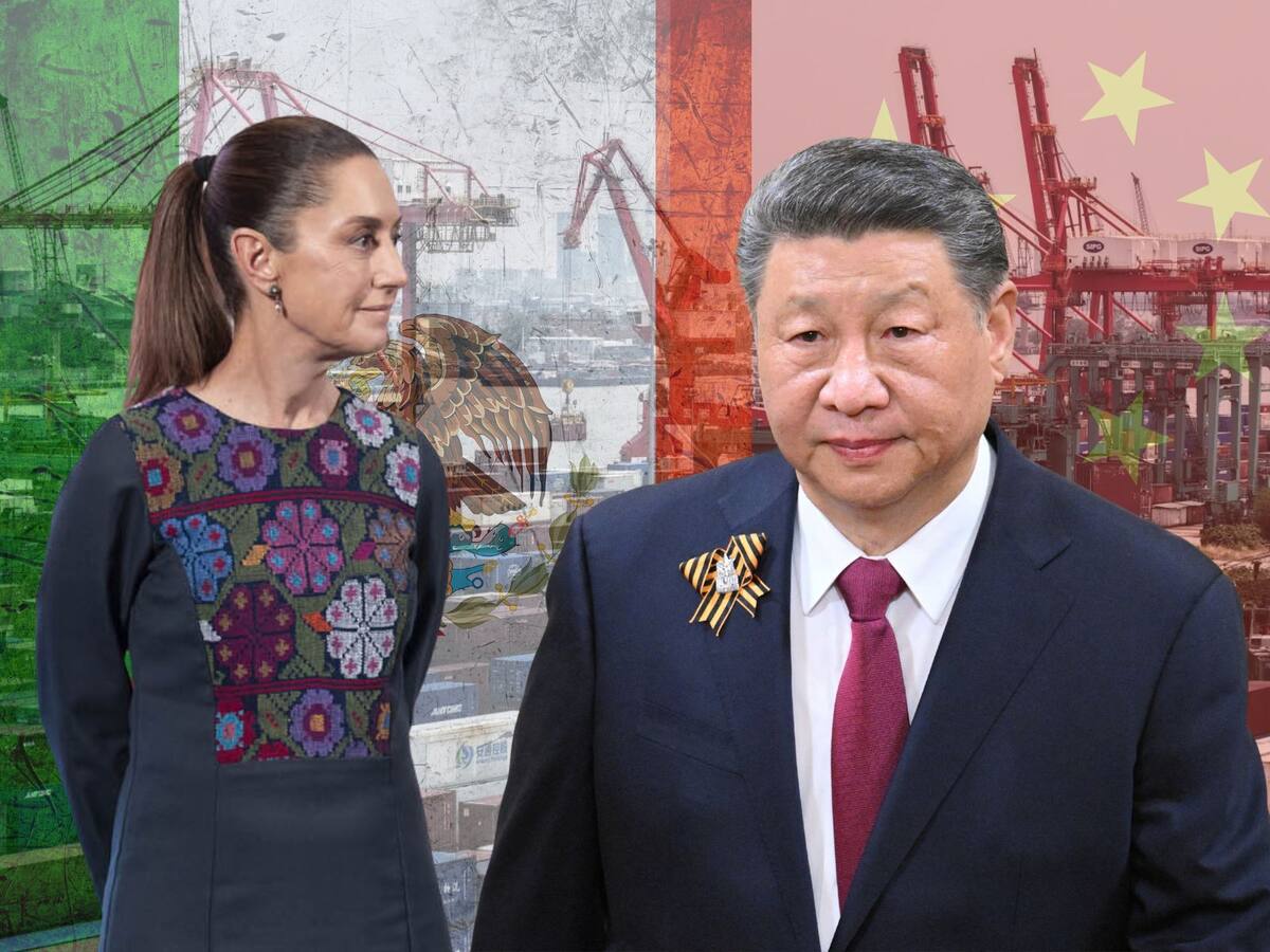 China acusa coerción de EU tras aranceles; Sheinbaum asegura que no busca conflicto. | Crédito: Presidencia/REUTERS