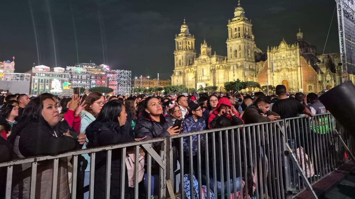 El Zócalo de la CDMX luce listo para el Grito