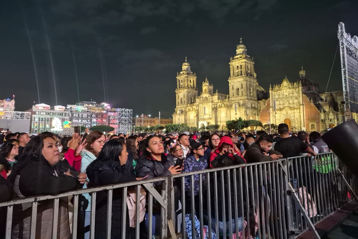 El Zócalo de la CDMX luce listo para el Grito