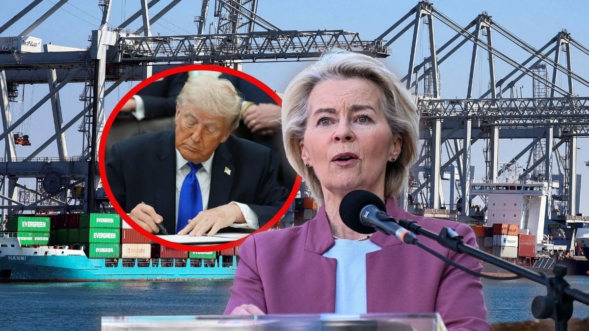 Trump anuncia ‘golpe’ arancelario contra la Unión Europea con impuestos de hasta 25% a autos y pone en riesgo acuerdo comercial de 1.7 billones de euros entre ambos mercados