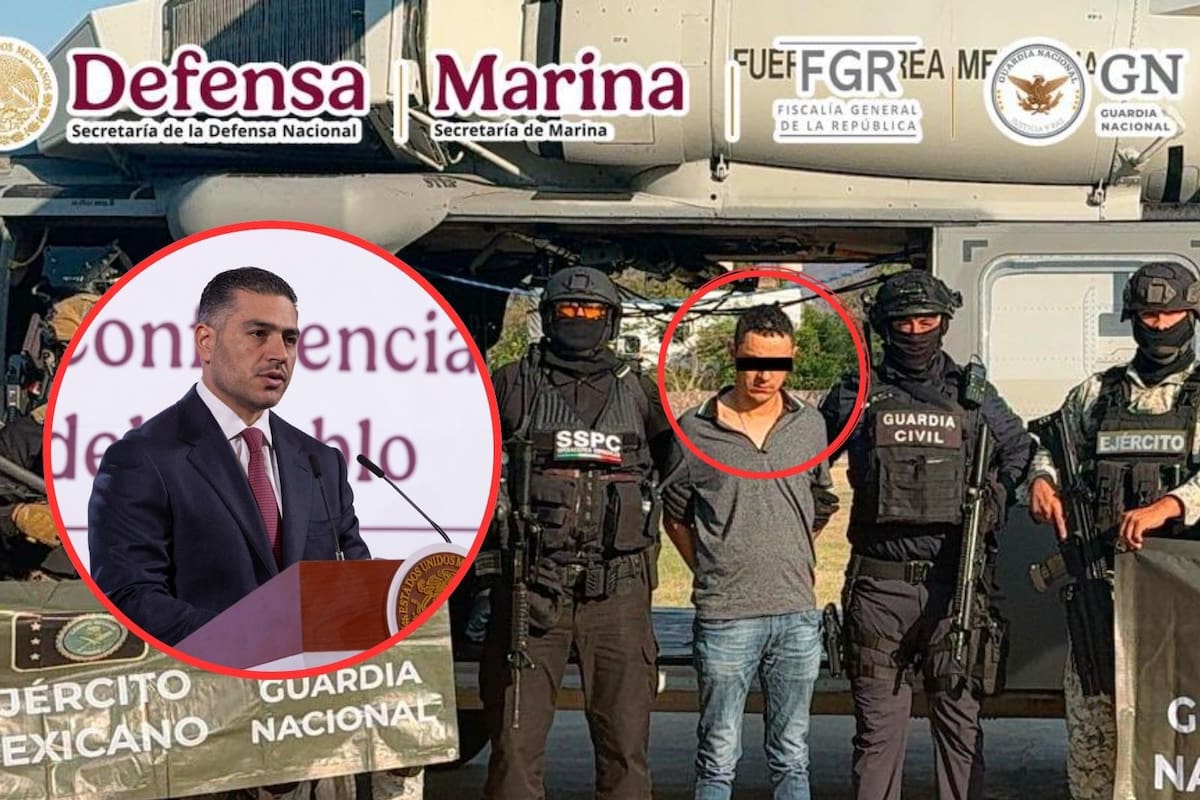 Detienen a extorsionador de limoneros y aguacateros en Michoacán; es líder de “Los Blancos de Troya”, informa García Harfuch