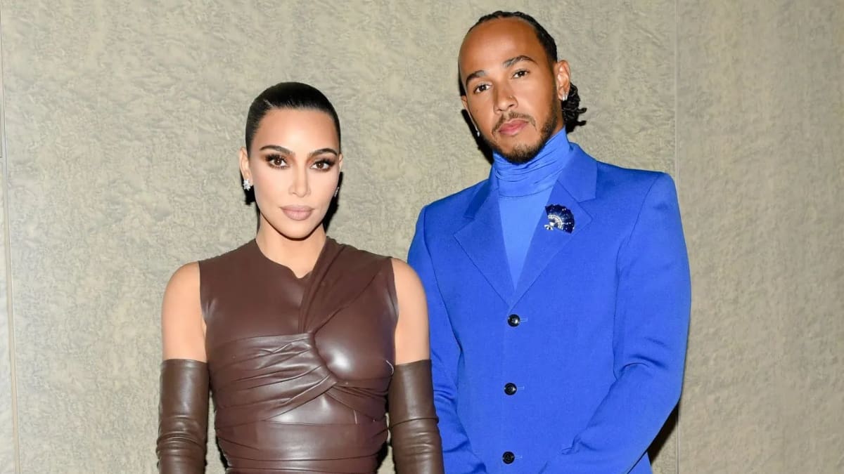 Kim Kardashian y Lewis Hamilton hacen oficial su relación con una romántica foto en redes sociales