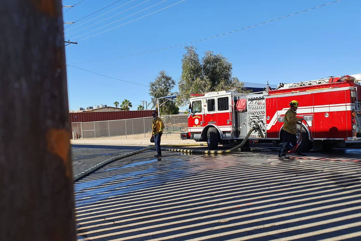 Incendio en Calexico desplaza a 4 familias