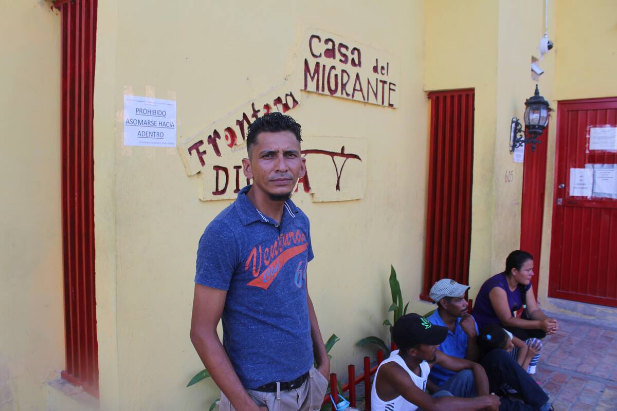 “O se cansan de agarrarme o quizá me canso yo", migrante hondureño