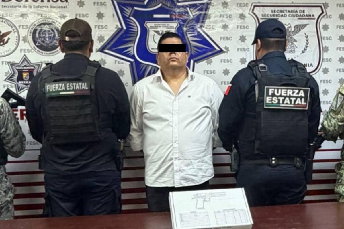 Detienen a expolicía municipal de Mexicali armado; lo investigan por presuntos vínculos con el crimen organizado