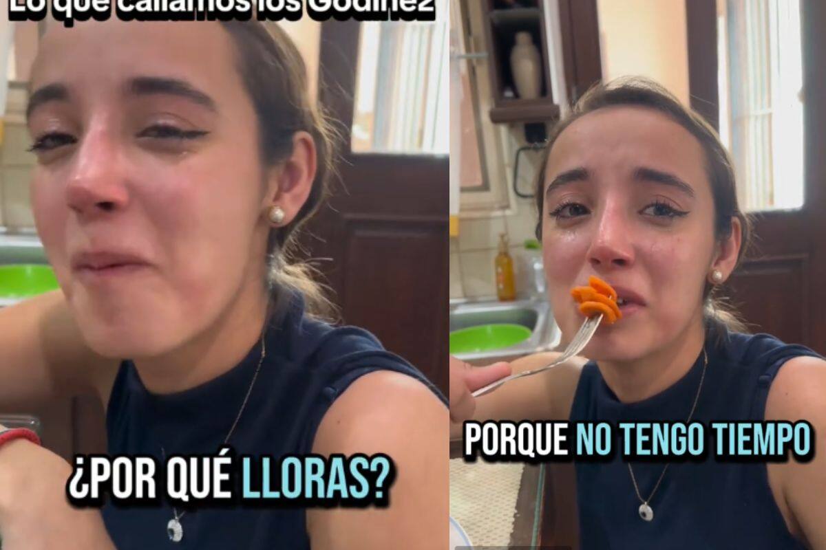 “Ya no quiero”: Mujer rompe en llanto porque no le gusta ser “godín”