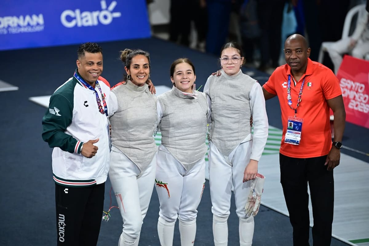 Georgina Morales y Jimena Torres conquistan el oro para México en esgrima de los JCC 2026