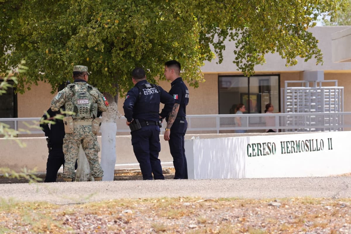 Registran fuga en el Cereso II de Hermosillo; activan operativo de recaptura