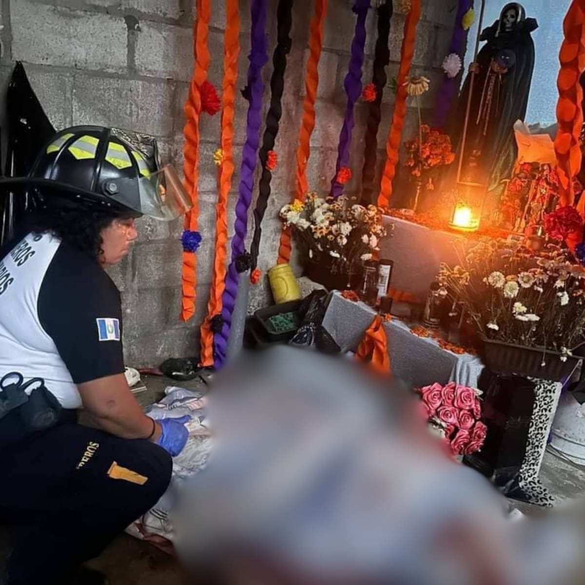 Matan a quinceañera frente a un altar de la santa muerte en su casa. Foto: Especial (tomada de Facebook)