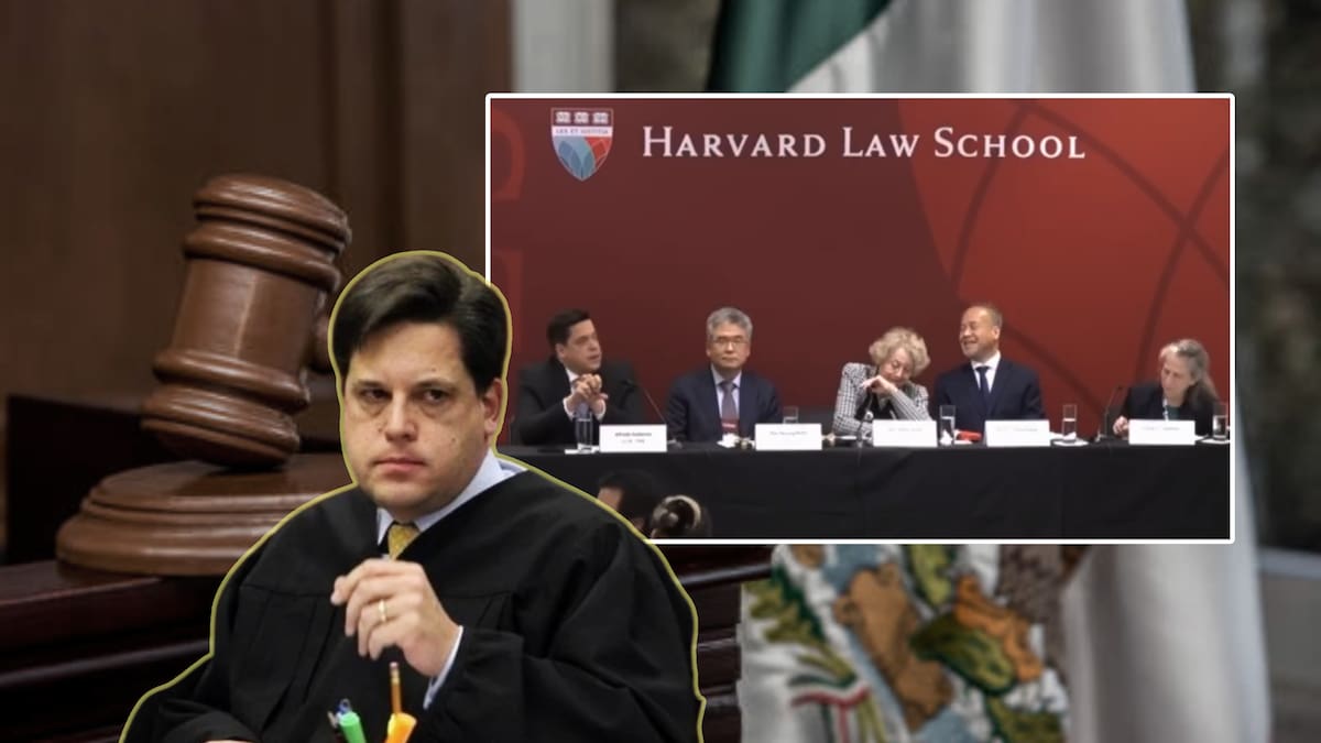 Explicación del ministro Alfredo Gutiérrez Ortiz Mena sobre nuevos requisitos para ser juez, magistrado o ministro en México provoca burlas en Harvard. Foto: Especial