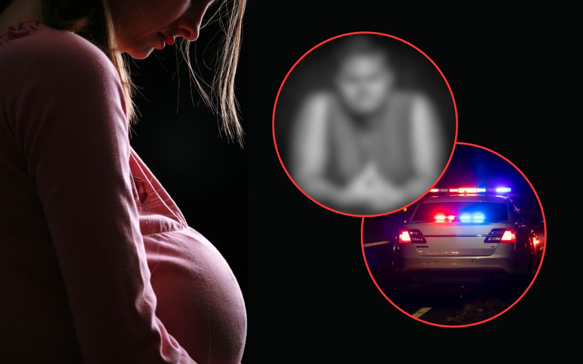 Joven adolescente embarazada denuncia a su esposo. Foto: Canvas.