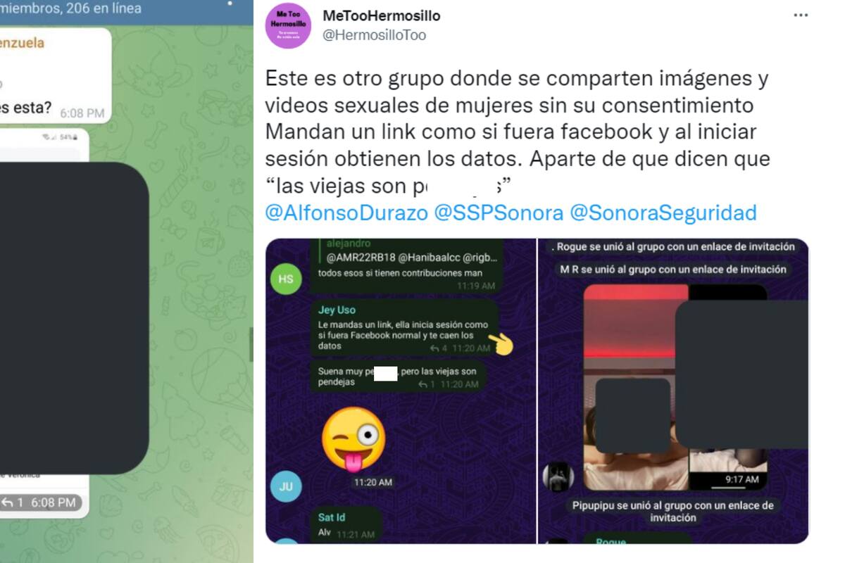 Desactivan en Sonora 91 cuentas de TikTok y dos grupos de Telegram donde compartían fotos íntimas de mujeres