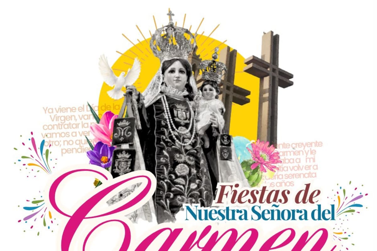 Inician las Fiestas Patronales de Nuestra Señora del Carmen 2026 con música y devoción