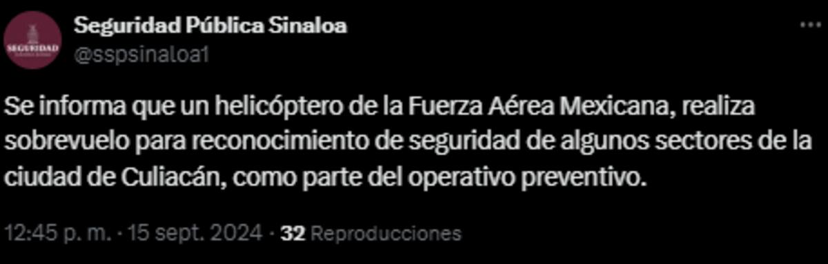 Crédito: SSP
