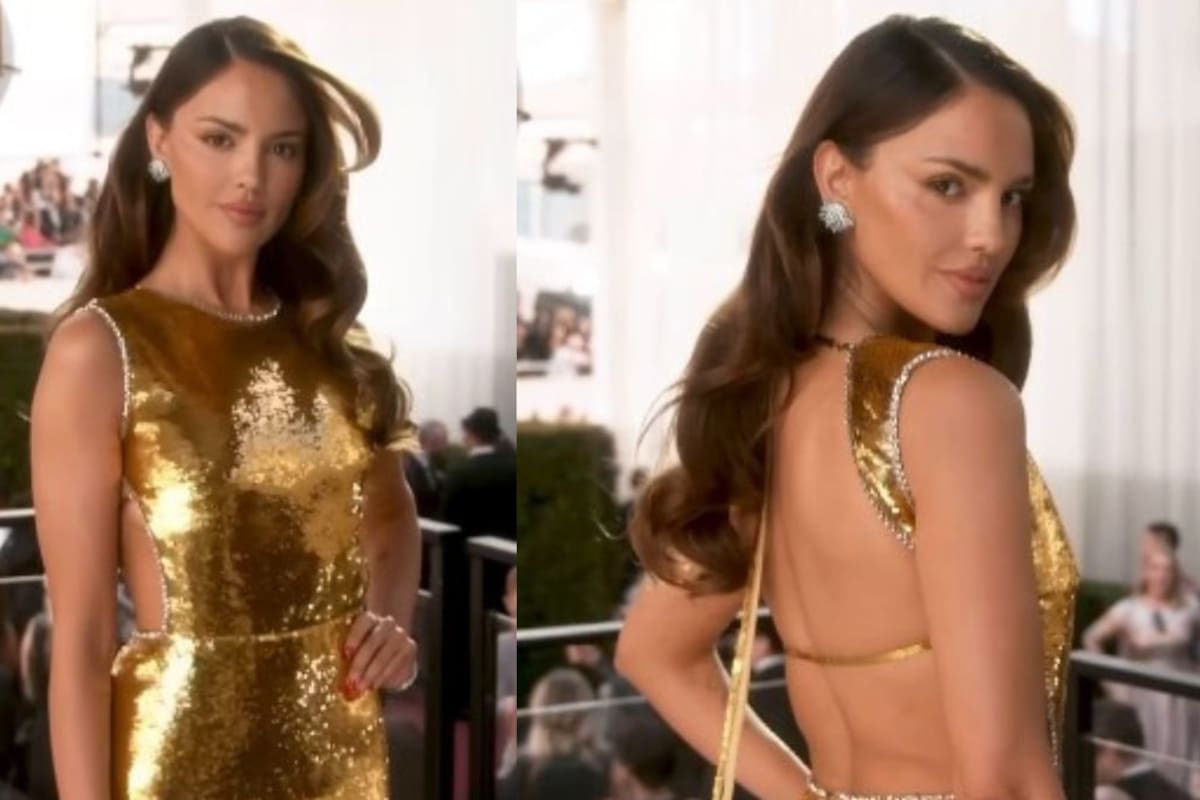 Esto cuesta el vestido que Eiza González usó en los Globos de Oro