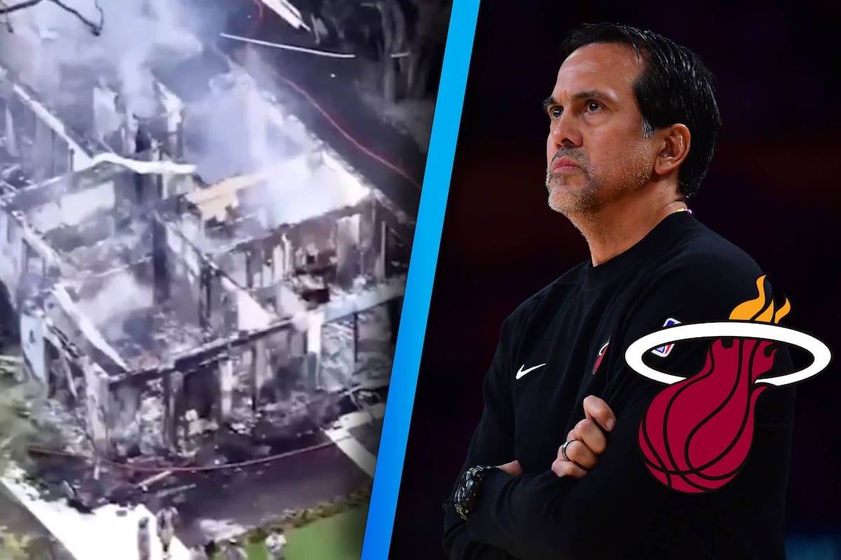 Incendio destruye parte de la casa de Erik Spoelstra, coach del Miami Heat