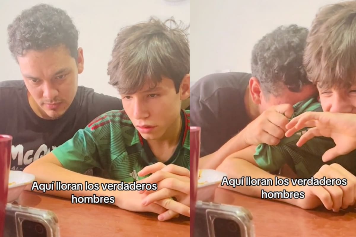 Padre e hijo rompen en llanto al ver el final de la película ‘Coco’ (VIRAL)