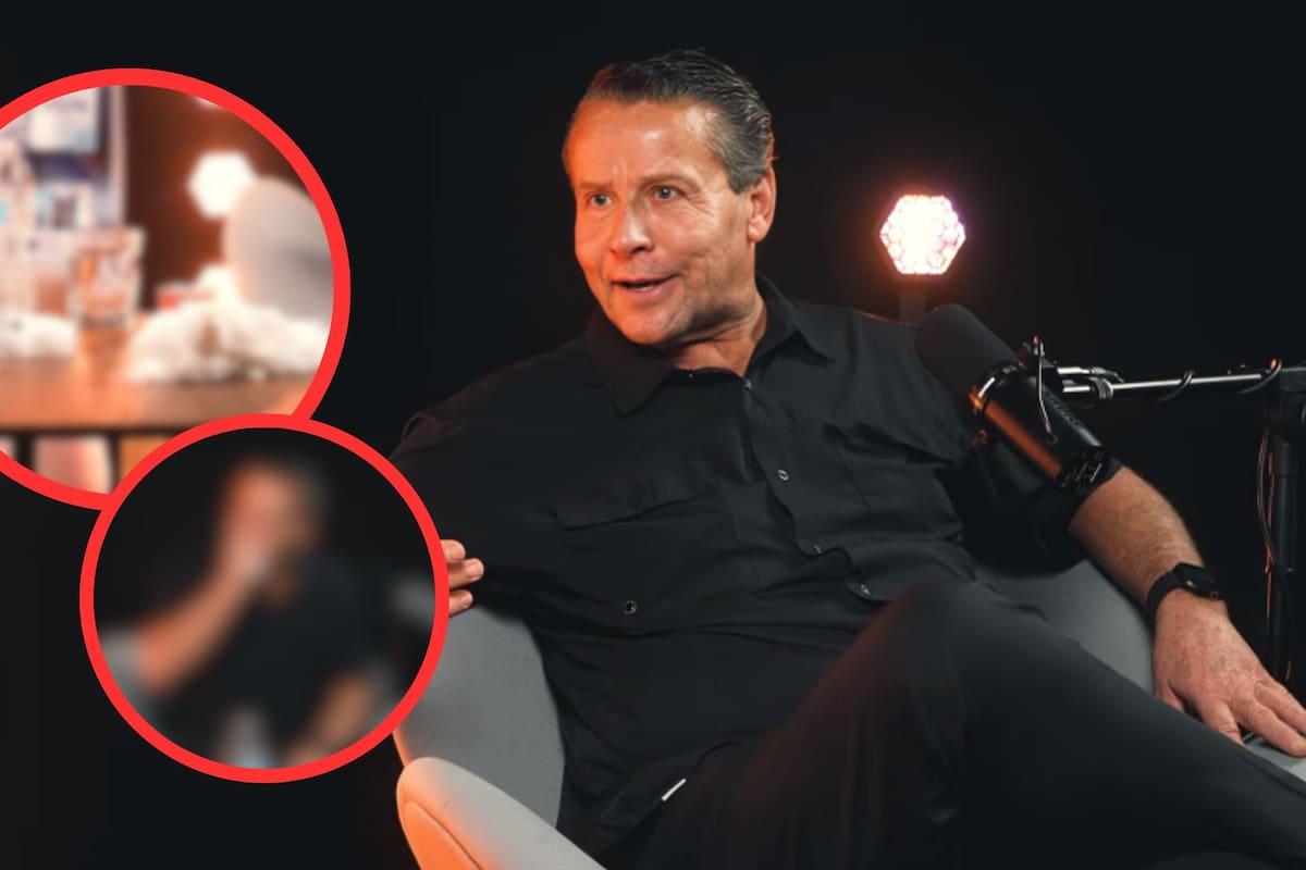 Alfredo Adame causa polémica al preparar e inhalar droga en plena entrevista (VIDEO)