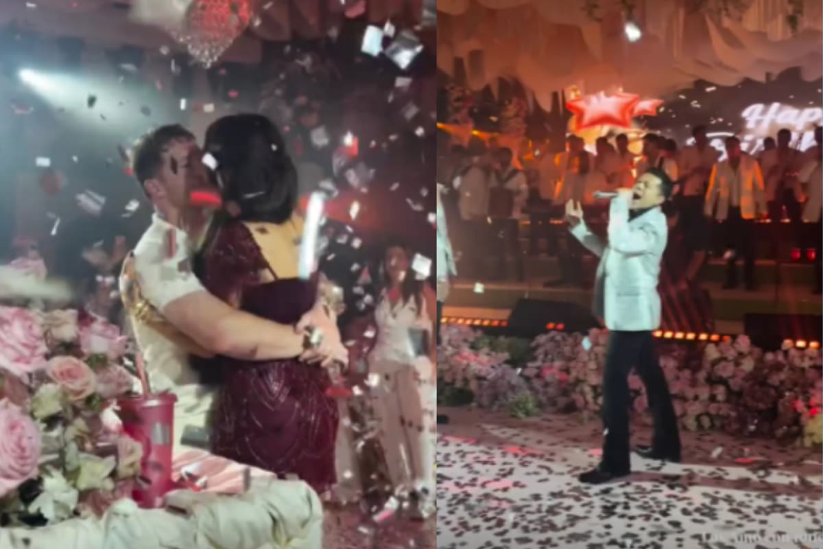 Canelo Álvarez consiente a Fernanda Gómez con una millonaria fiesta por su cumpleaños 30 (VIDEO)
