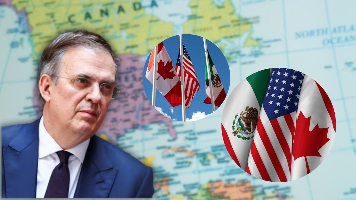 Ebrard afirma que T-MEC seguirá vigente: 90% de sectores mexicanos pide mantener el acuerdo pese a amenazas de Trump