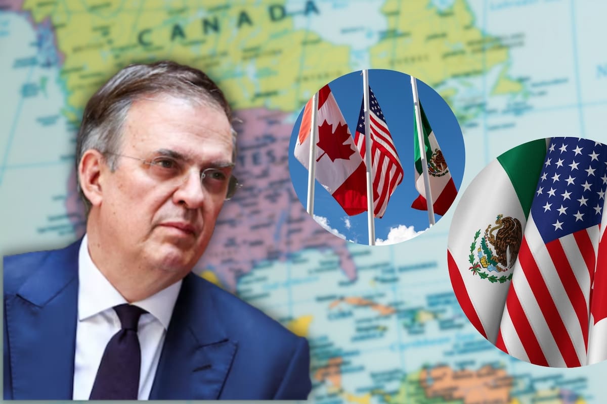 Ebrard afirma que T-MEC seguirá vigente: 90% de sectores mexicanos pide mantener el acuerdo pese a amenazas de Trump